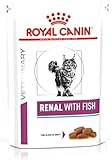 Royal Canin Veterinary Renal Fish | 12 x 85 g | Diät-Alleinfuttermittel für ausgewachsene Katzen | Zur Unterstützung bei Nierenproblemen | Im Frischebeutel