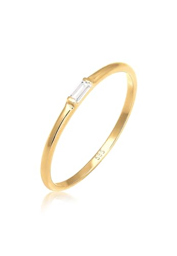 Elli Fingerring Verlobung Liebe Zart Edel Geo Topas 585 Gelbgold