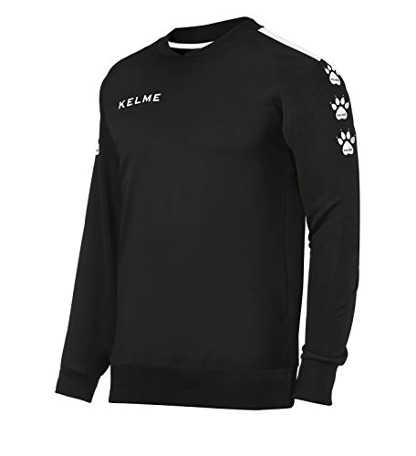 Kelme Luchs Sweatshirt, Kinder XL schwarz/weiß