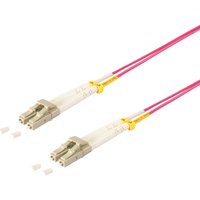 S/CONN maximum connectivity LWL-Duplex Patchkabel LC/LC 50/125µ, OM4, violett, 1,0m (77922/4)