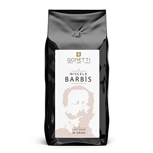 Kaffeebohnen 1 kg - Barbìs Mischung - Italienischer Kaffee - Ideal für Mokka und Kaffeemaschine