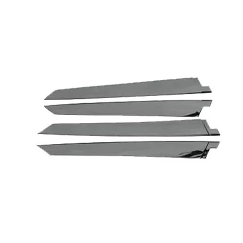 Innenleisten Edelstahl Auto Innentür Panel Streifen Abdeckung Trim Für Accord X 10th 2018-2020 2021 2022 Hybrid Zubehör (Farbe : Schwarz)