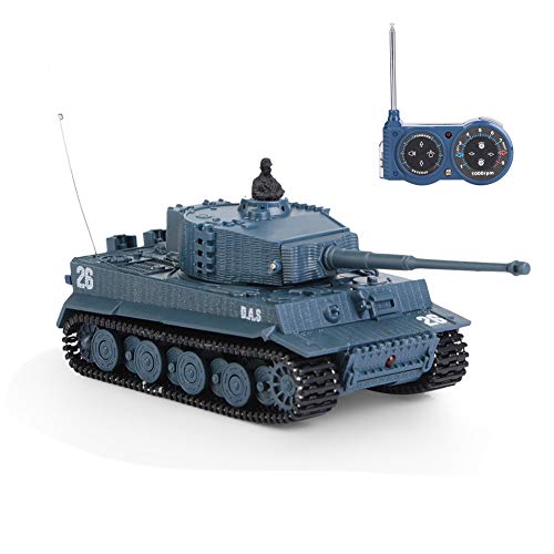 VGEBY1 RC Panzer Spielzeug, 1/72 Skala 4 Kanäle Hoch Simulierte Fernbedienung Mini Panzer Spielzeug für Kinder Geschenk
