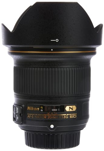 Nikon 20 mm/F 1.8 AF-S G ED Objektiv (Nikon F-Anschluss,True)