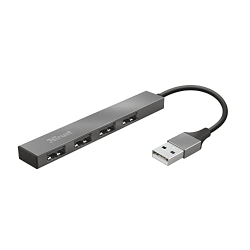 Trust Halyx USB 2.0 480 Mbit/s Aluminium (23786)