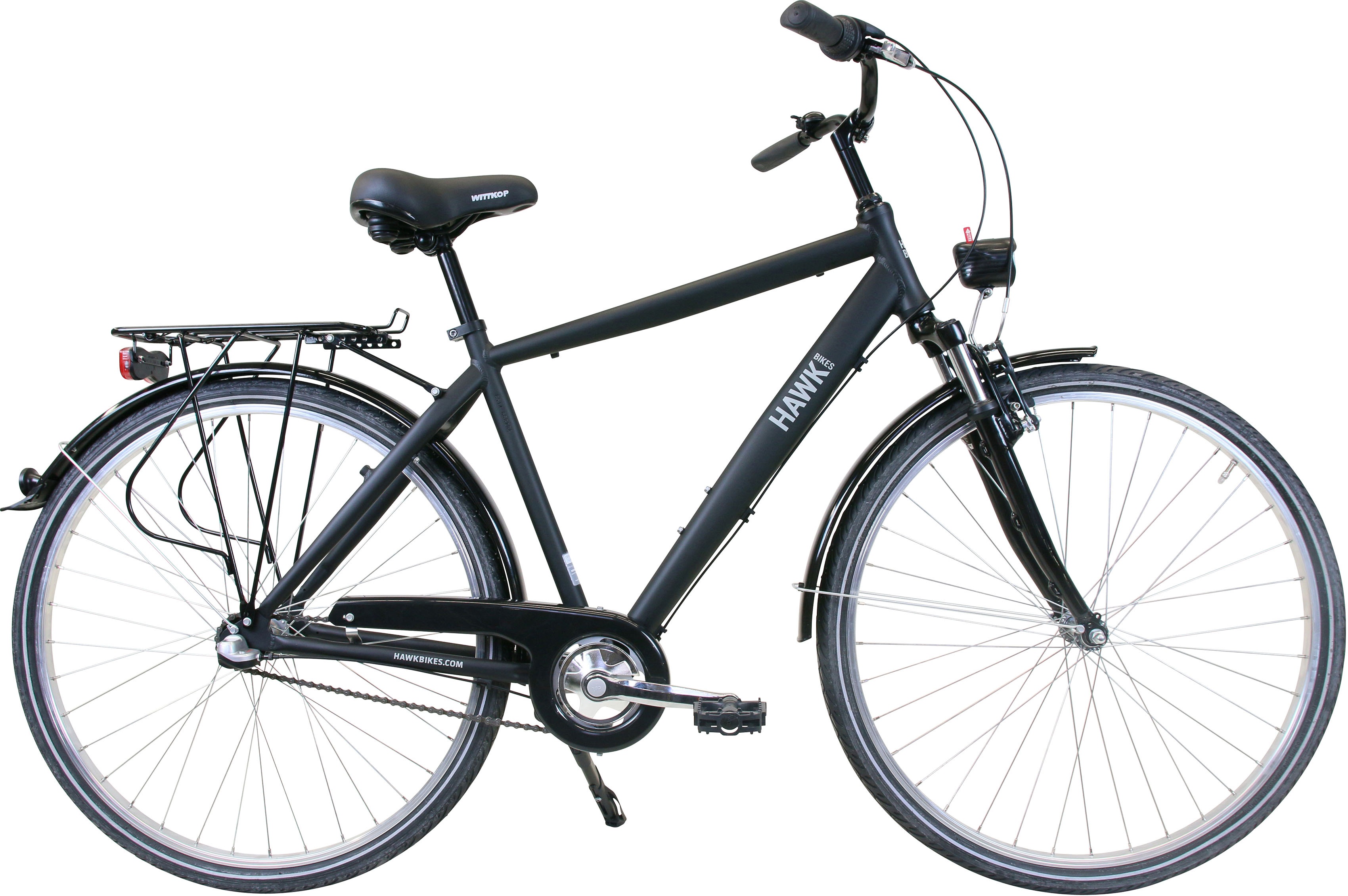 HAWK Bikes Cityrad "HAWK Citytrek Gent Premium", 3 Gang, Shimano, Nexus 3-Gang Schaltwerk