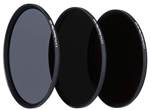 Rollei F:X Pro Kamera Grau-Filter Set bestehend aus 1 x ND 8, 1xND 64 und 1 x ND 1000 Rund-Filter