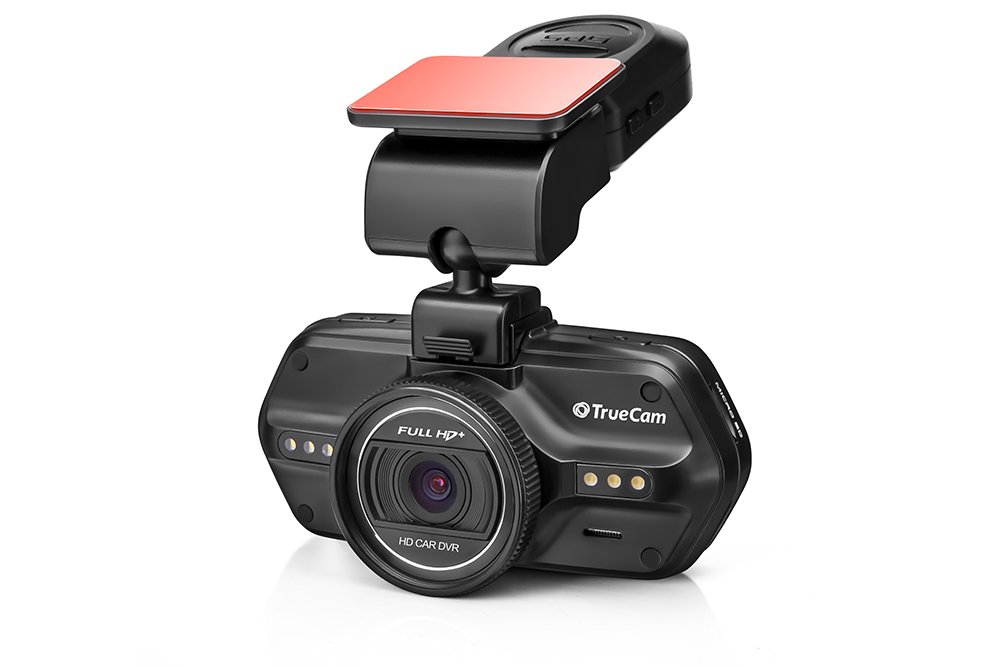 TrueCam A7s GPS Professionelle Dashcam Autokamera 2K Super HD (FULL HD 1080p bei 21:9 Super Breitbild) mit Blitzerwarner