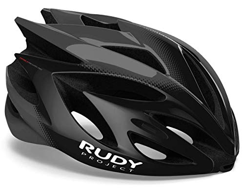Rudy Project Rush Helmet Black/Titanium Shiny Kopfumfang M | 54-58cm 2020 Fahrradhelm