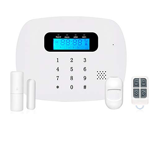 Home Wireless IRIS Lite LKM Security Alarm WiFi mit Tastatur Touchscreen und drahtlosen Sensoren, kompatibel mit Tuya