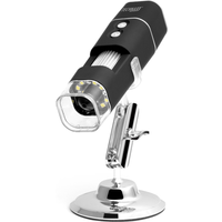 Technaxx TX-158 - Mikroskop - Handgerät - Farbe - 1920 x 1080 - 1080p - feste Brennweite - drahtlos - Wi-Fi - USB2.0 (4907)