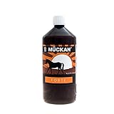 NATUSAT Mückan Forte Spray - Desodorierender Schutz zur Hautpflege für Pferde (1000 ml)