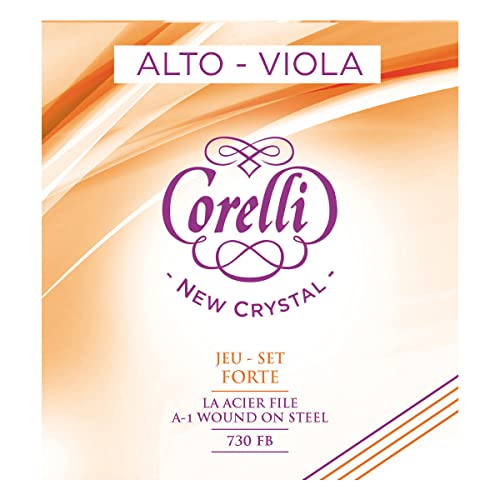 Corelli Viola Saiten Crystal Satz mit A Kugel Forte 730FB