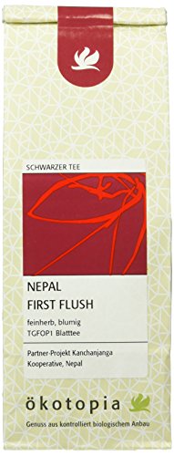 Ökotopia Schwarzer Tee Nepal First Flush, 5er Pack (5 x 100 g)