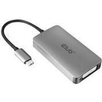 Club 3D - Videoschnittstellen-Converter - DVI / USB - USB-C (M) bis DVI-I (W) - 4K Unterstützung