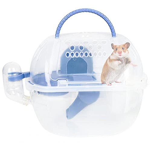 Danlai Hamster Reise Cage Handheld Kleiner Nagetierträger Kleiner Tier Hamster Go Out Box Hamster Träger Cage Pet Accessoires
