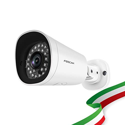 Foscam G2EP Poe Außenkamera 2 Megapixel Full HD 1080P mit Infrarot bis zu 20 Meter