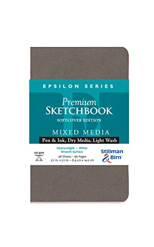 Epsilon Softcover Sketchbook 3.5X5.5 by Stillman & Birn