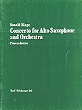 Ronald Binge: Concerto For Alto Saxophone And Orchestra (Alto Saxophone/Piano). Für Alt-Saxophon, Klavierbegleitung