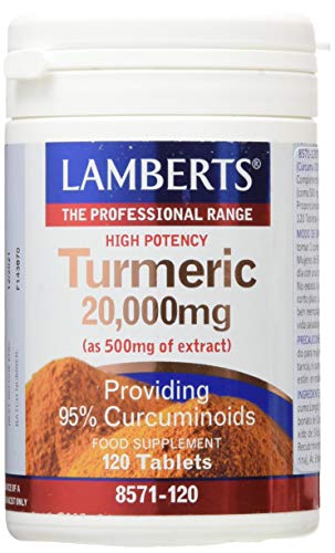 Nutricosmetics - Lamberts Curcuma Turmeric 20,000 Mg 120