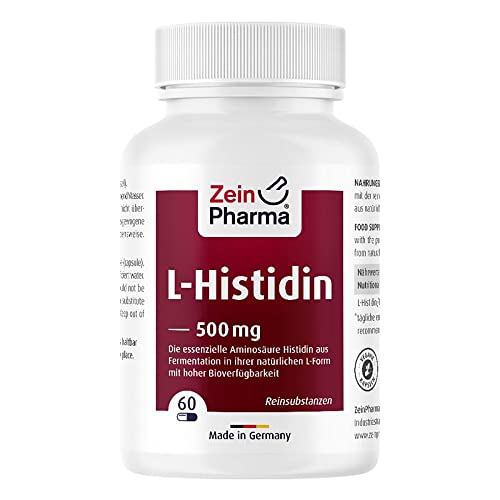L-histidin 500 Mg Kapseln 60 stk