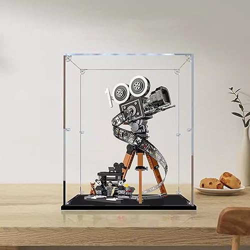 Transparente Acryl-Vitrine Für Lego 43230 Kamera, Staubdichte Vitrine Kompatibel (Modell Nicht Im Lieferumfang Enthalten) A3MM,30*20*40CM