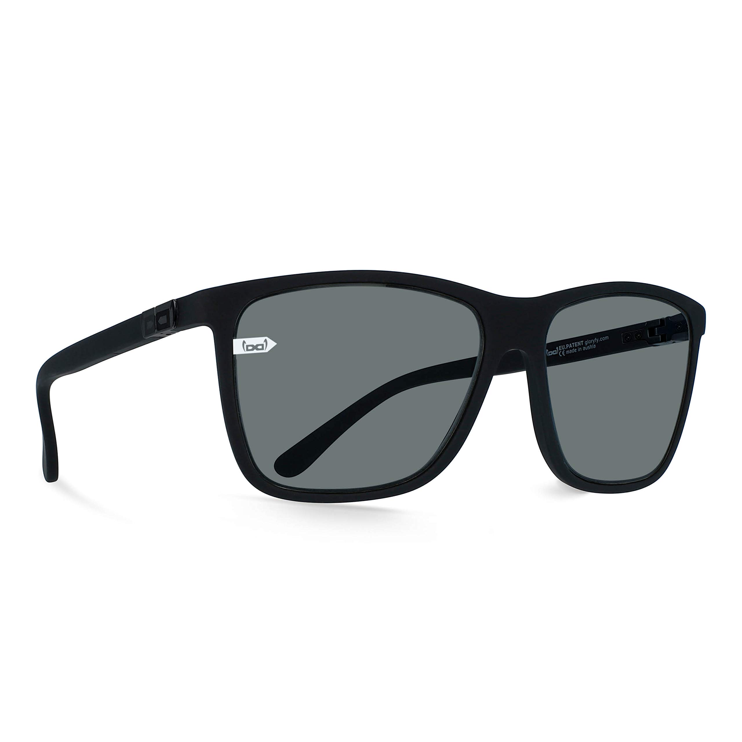 gloryfy unbreakable eyewear Unisex (Gi15 St. Pauli Black in Black) - Unzerbrechliche Sonnenbrille, Sport, Damen, He Sonnenbrille, Schwarz, Erwachsenen Sonnenbrille EU