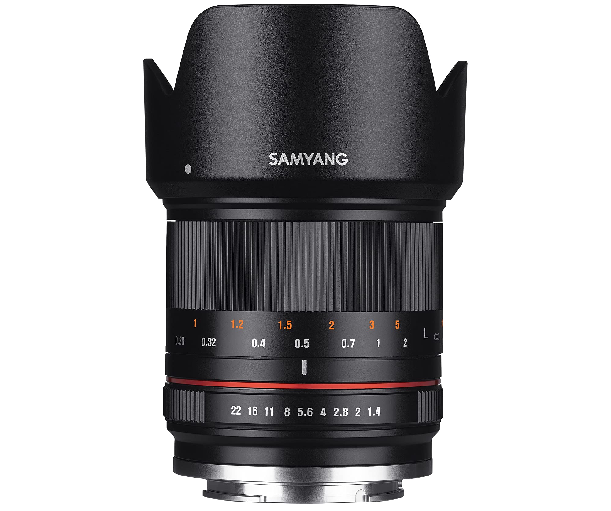 Samyang 21/1,4 Objektiv APS-C Fuji X manueller Fokus Fotoobjektiv, Weitwinkelobjektiv schwarz