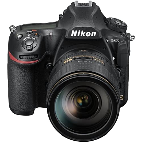 Nikon D850 Vollformat Digital SLR Kamera mit AF-S 24-120mm 1:4G ED VR (45,4 MP, 4K UHD Video incl. Zeitlupenfunktion, 3,2 Zoll/8 cm neigbarer Touch-Monitor mit 2,4 Mill. Bildpunkten, SnapBridge)