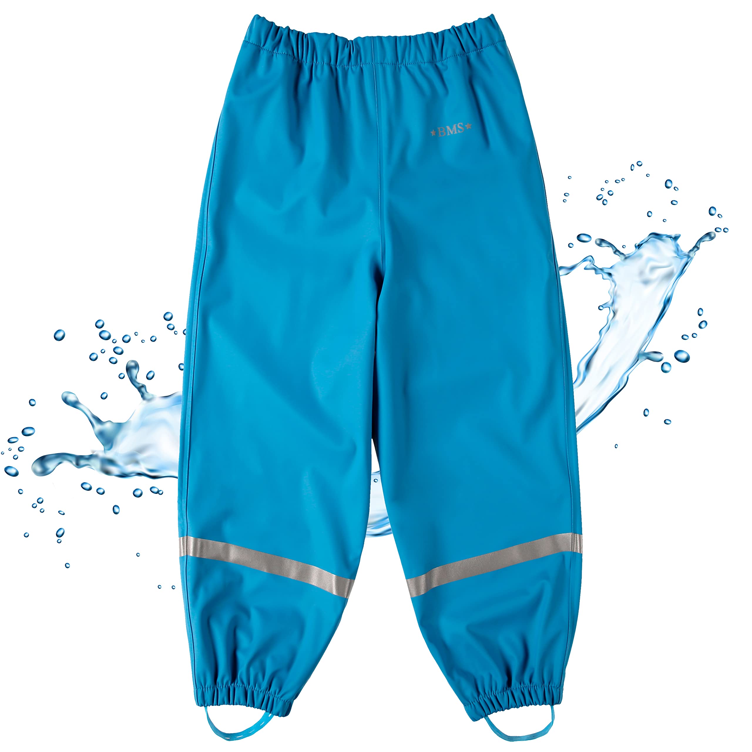 BMS Regenbundhose, wasserdicht für Jungen in Hellblau Größe 104