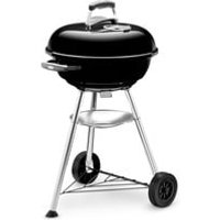 Weber Holzkohlegrill Compact Kettle schwarz, Grillfläche: Ø 47cm