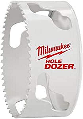 Milwaukee 49 - 56 - 0217 - 41/8 (105 mm) aus gehärtetem Eis Bimetall Lochsäge Loch