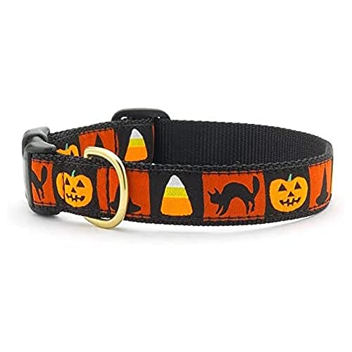 Up Country GSG-C-M Halloween Collar Breit (1 Zoll) Hundehalsband, M