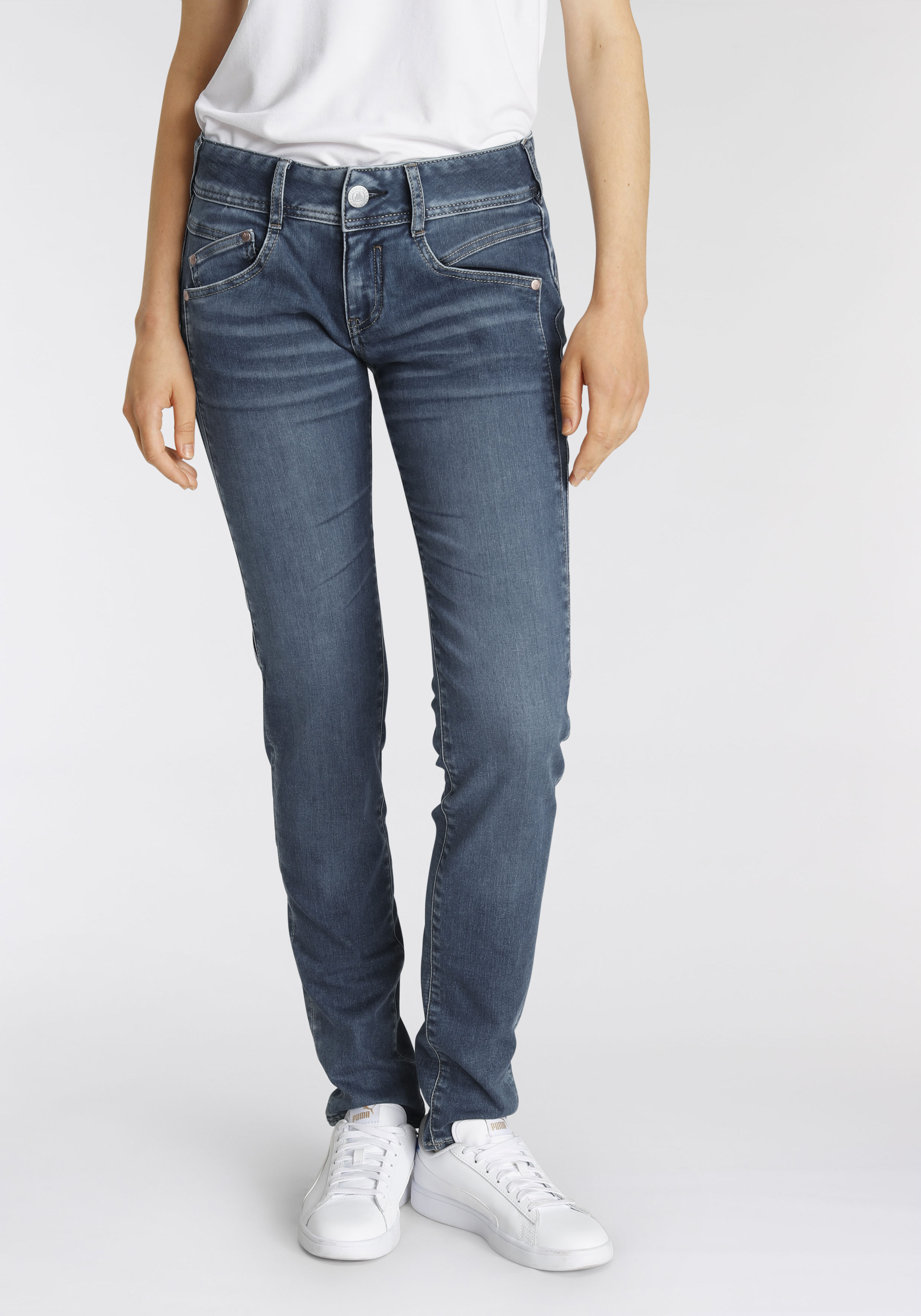Herrlicher Slim-fit-Jeans "GILA SLIM ORGANIC DENIM"