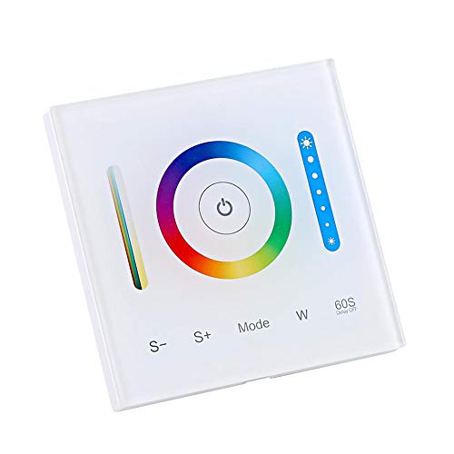 MIBOXER Touch Panel LED Controller für RGB/RGBW/RGB + CCT Farbwechsel-Streifenlicht.