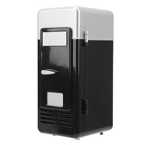 Kleiner USB-Kühlschrank, Tragbarer Energiesparender Mini-Kühlschrank mit Niedrigem Dezibel-Gehalt, USB-Kühlschrank für das Büro