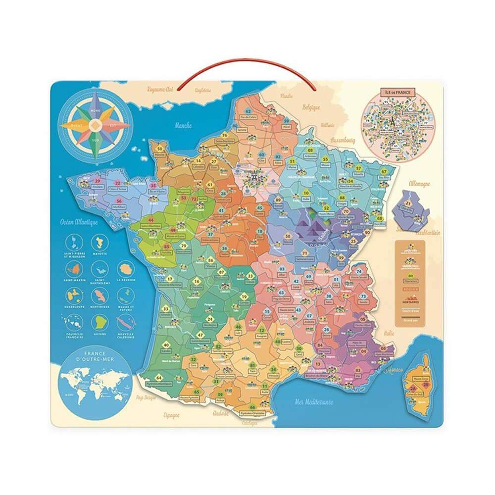 Vilac – Karte von Frankreich, Bildung, 2589, Mehrfarbig