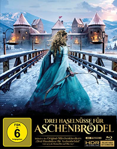 Drei Haselnüsse für Aschenbrödel (Mediabook, 4K Ultra HD + 2 Blu-rays)