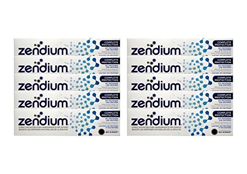 10x Zendium Complete Protection mit Proteinen & Enzymen 75ml Zahnpasta NEU
