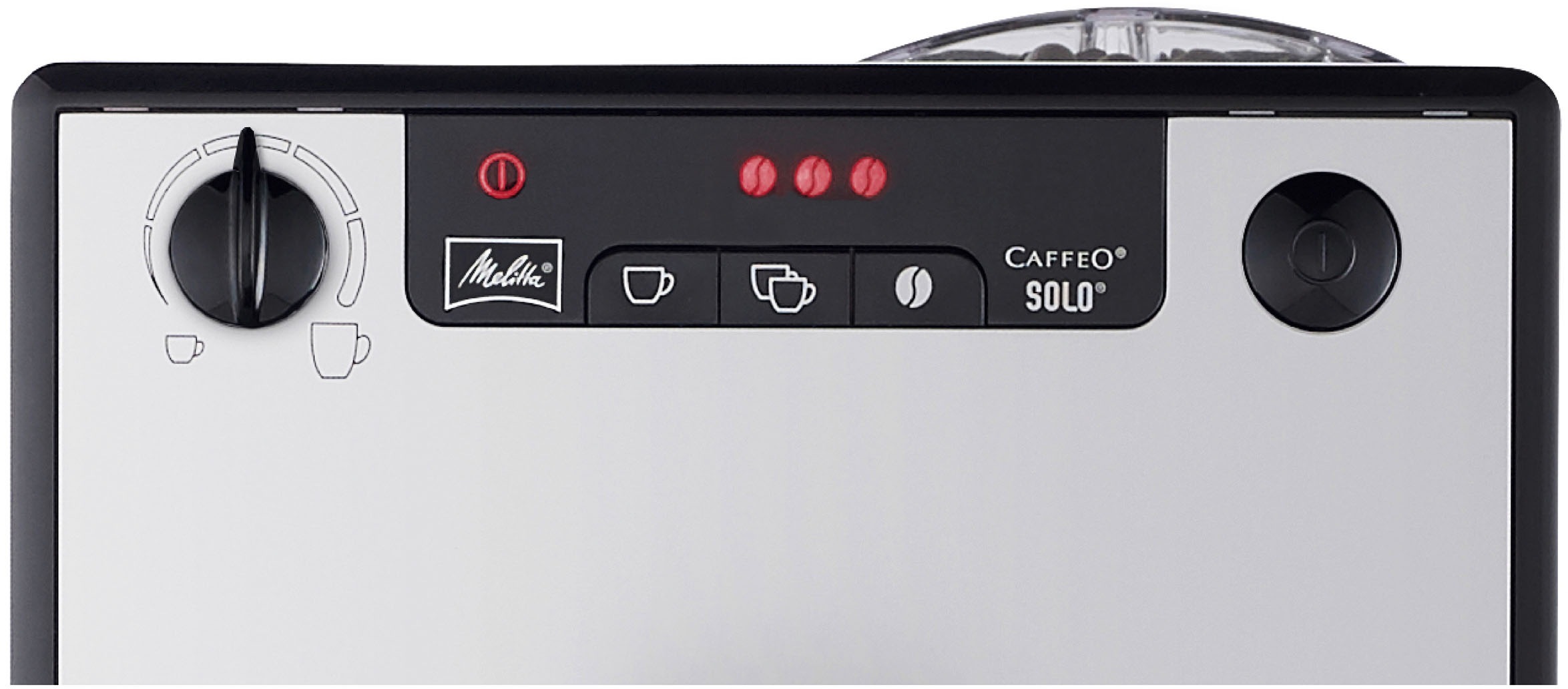 Melitta Kaffeevollautomat "Solo 950-666, Pure Silver" 2