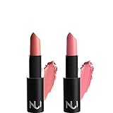 NUI Pink Lipstick Duo Set - Naturkosmetik vegan natürlich glutenfrei - Make-up Set