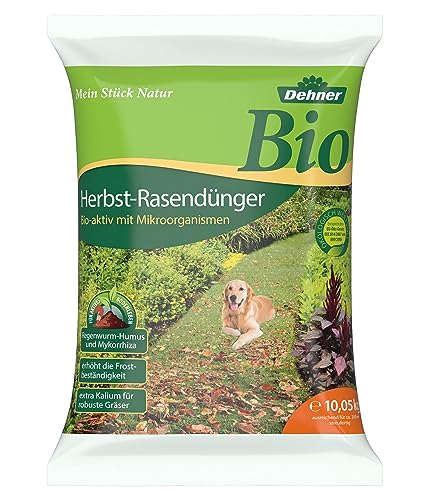 Dehner Bio Herbst-Rasendünger, 10.05 kg, für ca. 200 qm