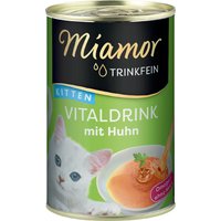 Miamor Trinkfein Vitaldrink Kitten mit Huhn 135ml (Menge: 24 je Bestelleinheit)