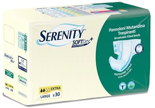 Serenity Pannolone Mutandina Sd Sensitive Extra Taglia L 30 Pezzi