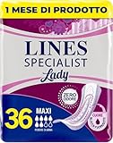 Lines Specialist Produkte Einlagen für Inkontinenz – 3 Packungen mit 12 Stück