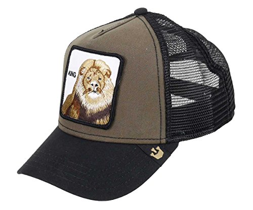 Goorin Bros. Men's Animal Farm Trucker Hat, Brown Lion, One Size