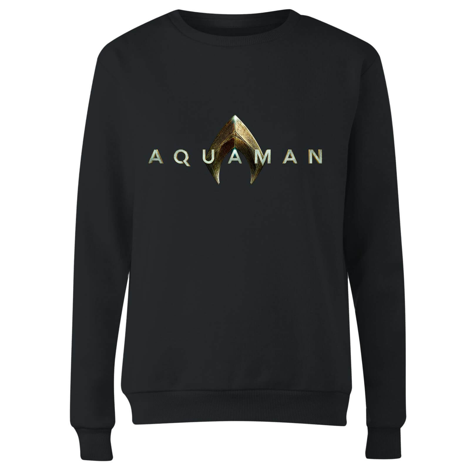 Aquaman Title Damen Sweatshirt - Schwarz - XXL - Schwarz 4