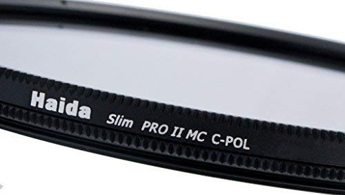 Haida Pro II Digital Slim Polfilter Zirkular MC (multicoating) - 43 mm - inkl. Cap mit Innengriff