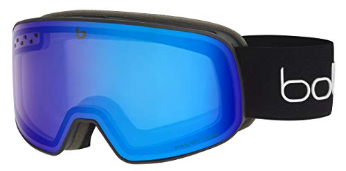 Bollé Nevada Small Goggles, Black Corp Matt/Phantom, Small