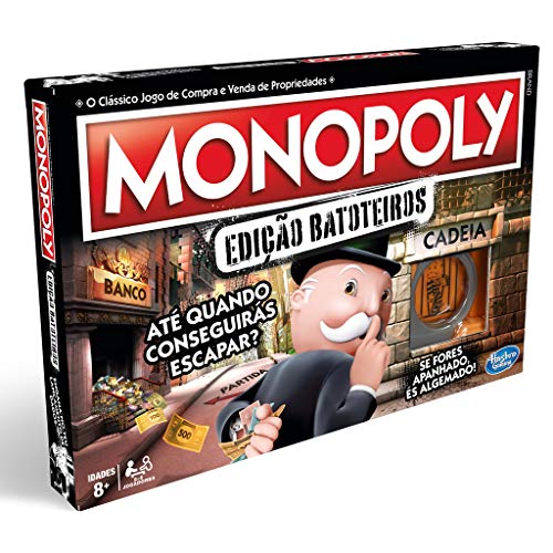 Hasbro Monopoly Bathsteire, Mehrfarbig, Portugiesische Version